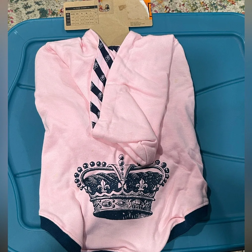 New Old Navy Princess Hoodie For Dogs Size M - Picture 3 of 4